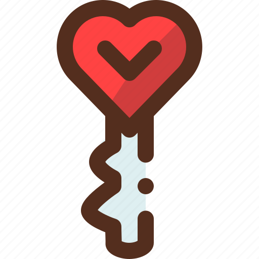 Heart, key, love, romance, unlock, valentine, valentines icon - Download on Iconfinder