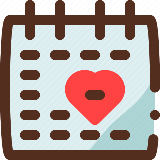 Calendar, date, day, event, valentines icon - Download on Iconfinder