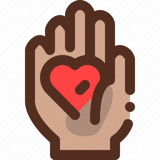 Hand, heart, love, valentine icon - Download on Iconfinder