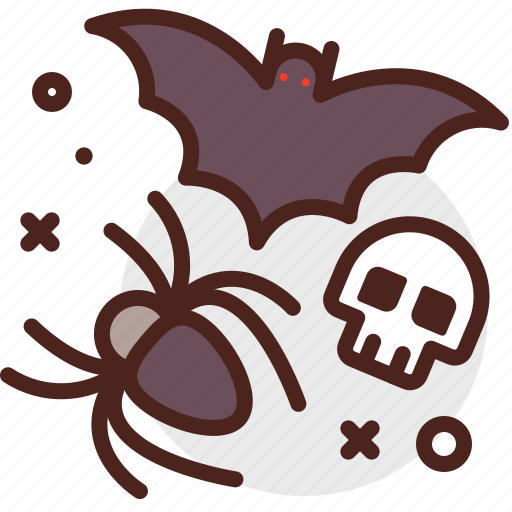 Bat, halloween, horror, monster, skull, spider icon - Download on Iconfinder