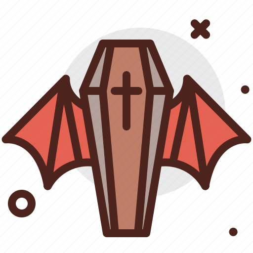 Halloween, horror, monster, tomb, wings icon - Download on Iconfinder