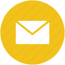 correspondence, inbox, letter, letter envelope, mail 