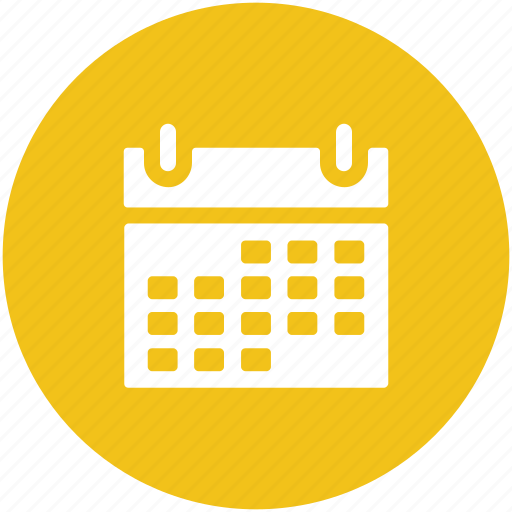 Calendar, daybook, schedule, wall calendar, yearbook icon - Download on Iconfinder
