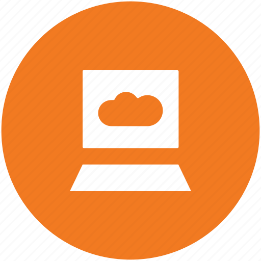 Cloud computing, data storage, laptop, laptop pc, storage cloud icon - Download on Iconfinder
