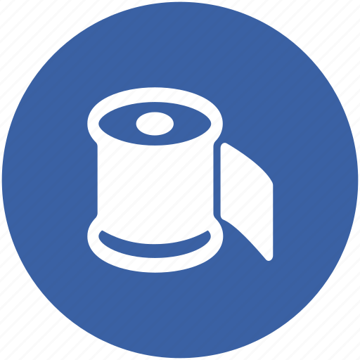 Bath paper, bathroom, paper roll, tissue paper, tissue roll, toilet paper icon - Download on Iconfinder