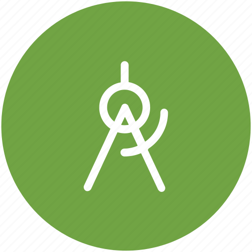 Compass, divider, drafting tool, drawing tool, geometry tool icon - Download on Iconfinder