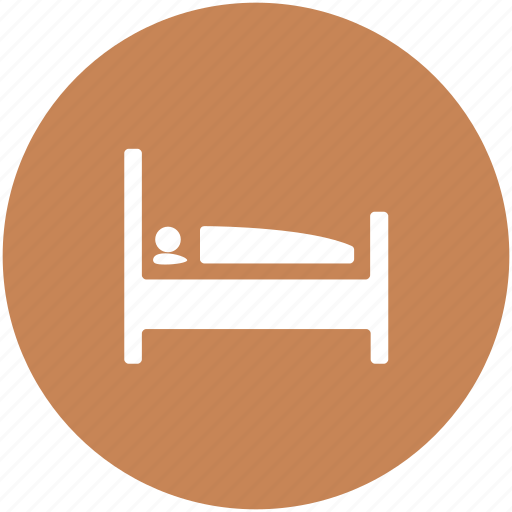 Bed, bedroom, bedroom furniture, furniture, rest, single bed, sleeping icon - Download on Iconfinder