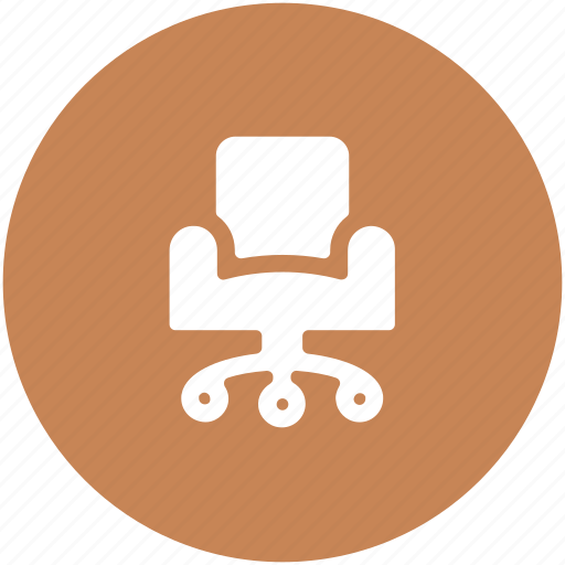 Chair, office chair, office furniture, swivel, swivel chair icon - Download on Iconfinder