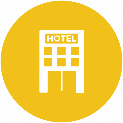 Building, hotel, hotel building, inn, luxury hotel, real estate icon - Download on Iconfinder