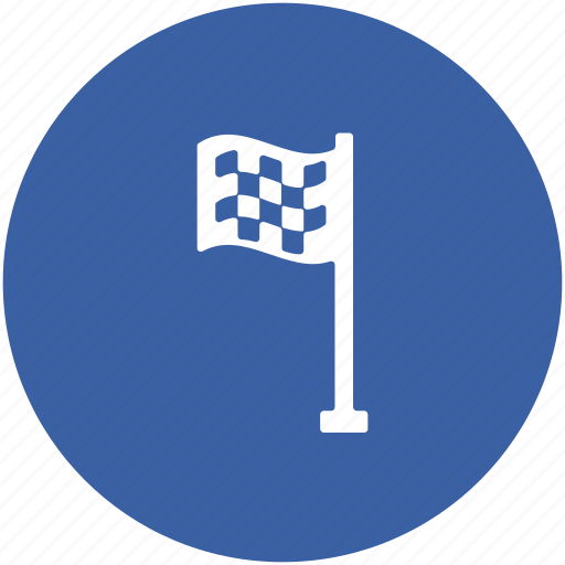 Destination flag, flag, flag pole, race flag, sports flag icon - Download on Iconfinder