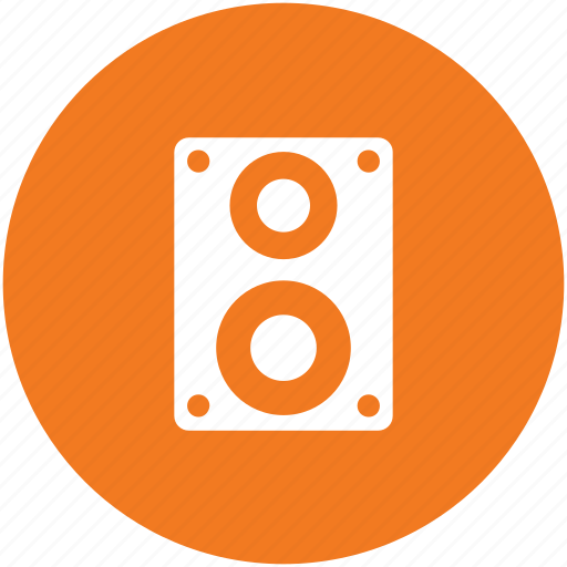 Music, music system, sound, speaker, speaker box, stereo, subwoofers icon - Download on Iconfinder