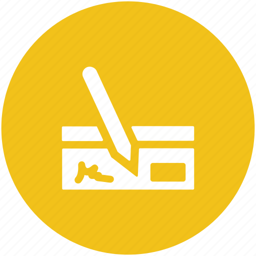 Cheque signing, note, pen, signature, signing, writing icon - Download on Iconfinder
