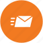 courier service, mail sent, message sending, sending email, sending mail 