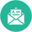 correspondence, document, email, inbox, letter, letter envelope, mail 