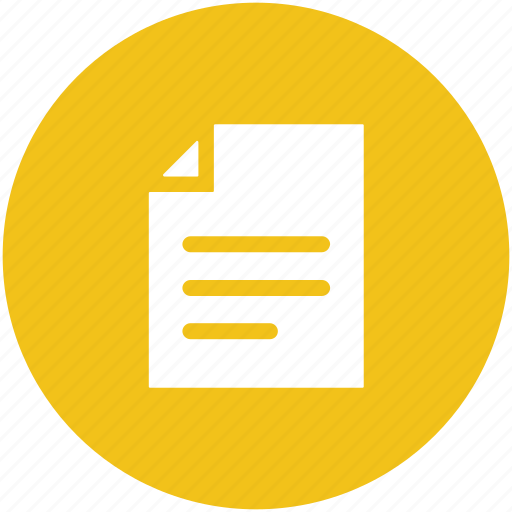 Document, letter, note, office doc, paper, sheet icon - Download on Iconfinder