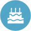 bakery food, birthday cake, cake, cake with candle, celebration, food 
