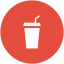 cold coffee, disposable cup, juice cup, paper cup, smoothie cup, straw cup 