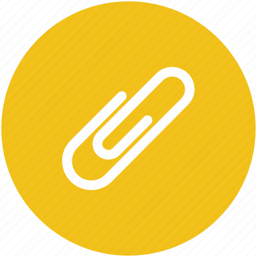 Attachment, paper attaching, paper clinch, paperclip, stationery icon - Download on Iconfinder
