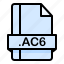 ac6, file, file extension, file format, file type 