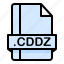 cddz, file, file extension, file format, file type 