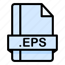 eps, file, file extension, file format, file type