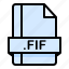 fif, file, file extension, file format, file type 