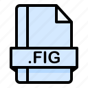 fig, file, file extension, file format, file type