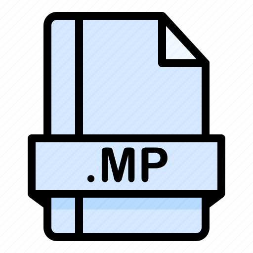 File, file extension, file format, file type, mp icon - Download on Iconfinder