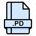 file, file extension, file format, file type, pd