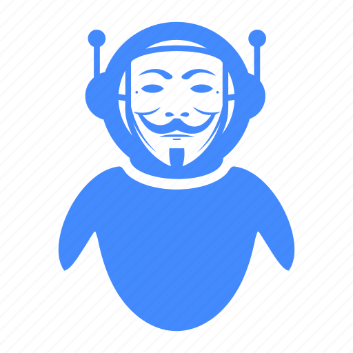 Anonymous, hacker, mask, robot, spy icon - Download on Iconfinder