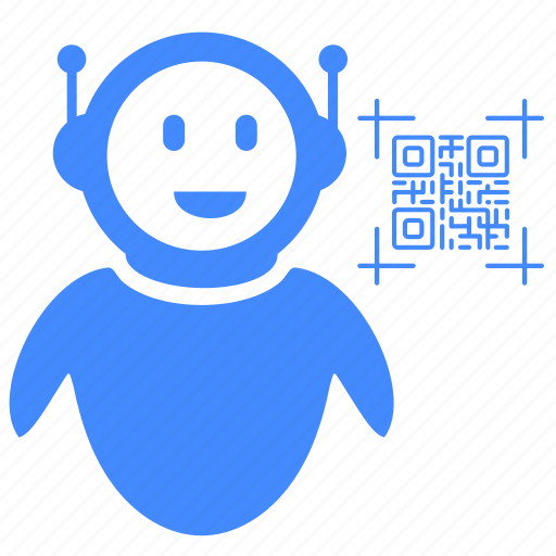 Code, qr, robot, scan icon - Download on Iconfinder