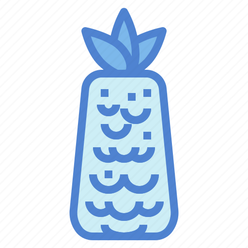 Food, fruit, organic, pineapple icon - Download on Iconfinder