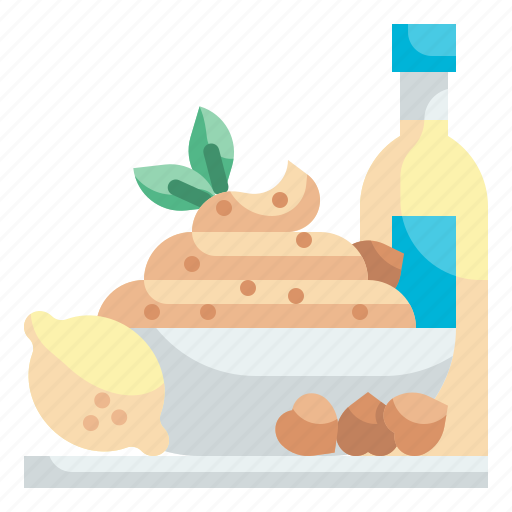Hummus, organic, vegan, vegetarian, food icon - Download on Iconfinder