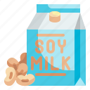 soy, milk, drink, nutrition, vegan