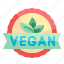 vegan, quality, organic, vegetarian, symbol 