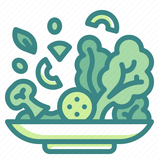 Salad, vegan, vegetarian, vegetables, food icon - Download on Iconfinder