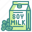 soy, milk, drink, nutrition, vegan 