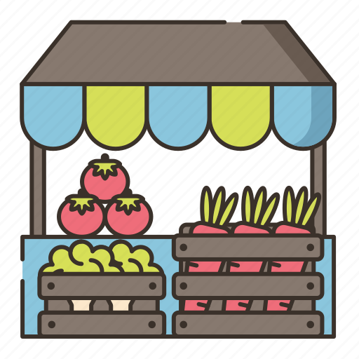 Farmers, market, shop, store, business icon - Download on Iconfinder