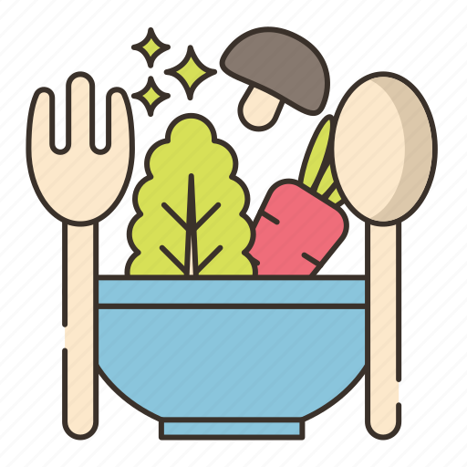 Vegetarian, restaurant, meal, food, cooking, vegetable icon - Download on Iconfinder