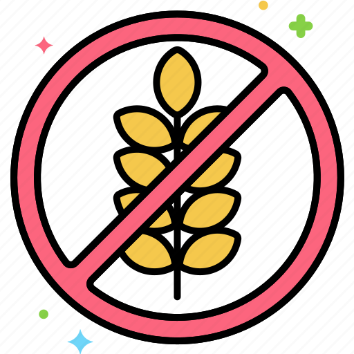 Gluten, gluten free, label, no gluten, tag icon - Download on Iconfinder