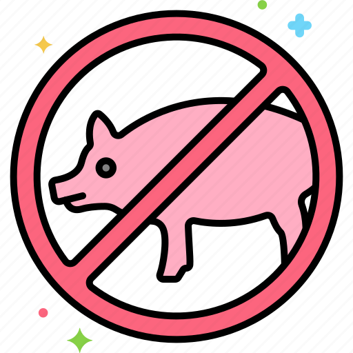 No, pork, meat, food icon - Download on Iconfinder