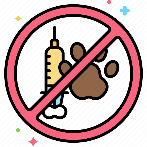 Not, tested, animal, cruelty free icon - Download on Iconfinder