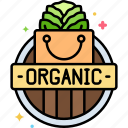 organic, product, healthy, vegetable, shopping