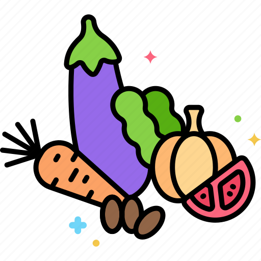 Raw, food, vegetable, fruit, organic icon - Download on Iconfinder