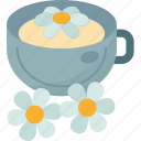 chamomile, flower, tea, herbal, drink