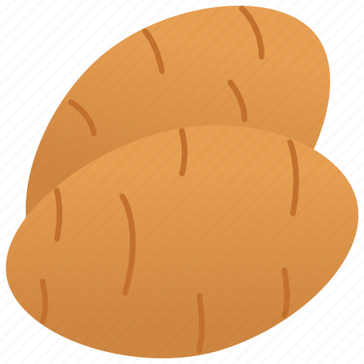 Brown, carbohydrate, energy, potato, tubers icon - Download on Iconfinder