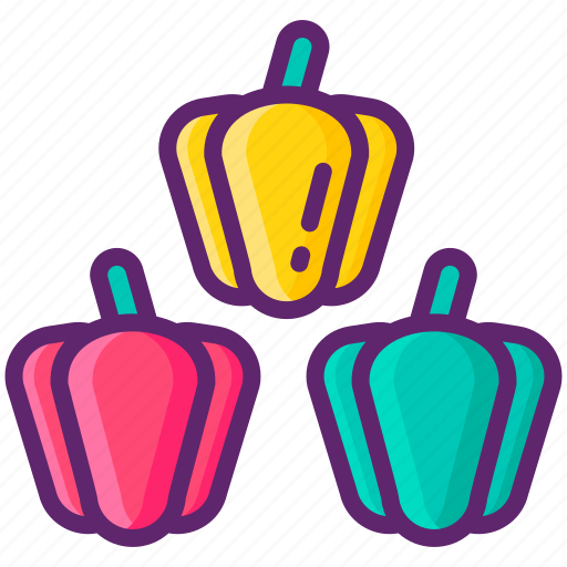 Paprika, vegetable, cooking, food icon - Download on Iconfinder
