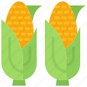 corn, food, vegetable, shop
