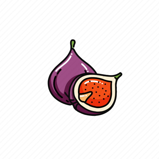 Figs, food, organic, healthy, ara, fresh, fruits icon - Download on Iconfinder