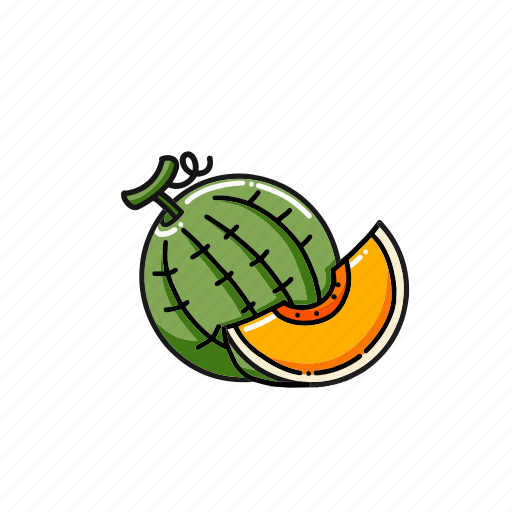 Melons, fruits, fresh, organic, healthy, food, plant icon - Download on Iconfinder
